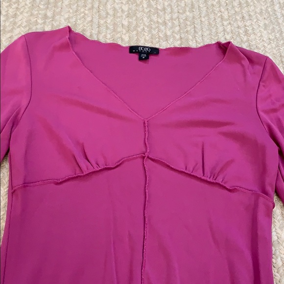 BCBG Max Azria magenta top - Picture 2 of 4